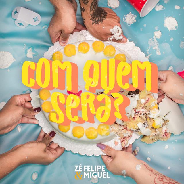 Album cover art for Com Quem Será