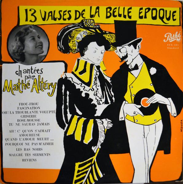 Album cover art for 13 Valses de la Belle Époque