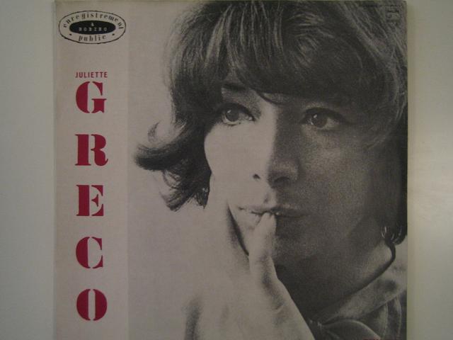 Album cover art for Juliette Gréco à Bobino