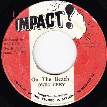 Album cover art for On The Beach