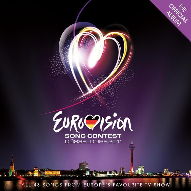 Album cover art for Eurovision Song Contest Düsseldorf 2011