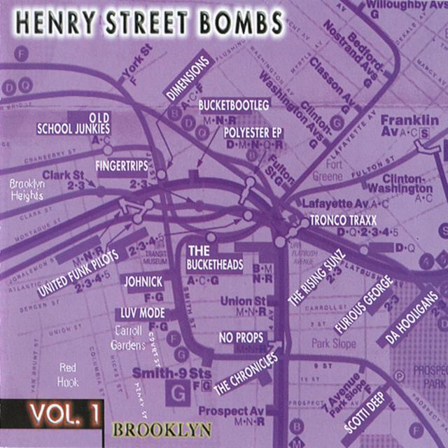 Album cover art for Henry Street Bombs Vol. 1