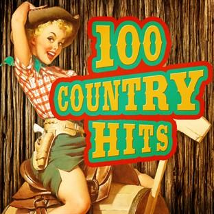 Album cover art for 100 Country Hits