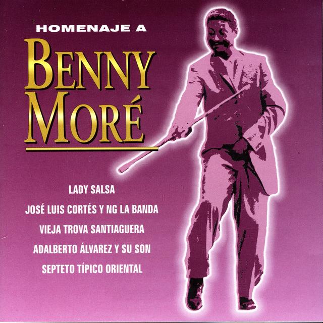 Album cover art for Homenaje A Benny Moré