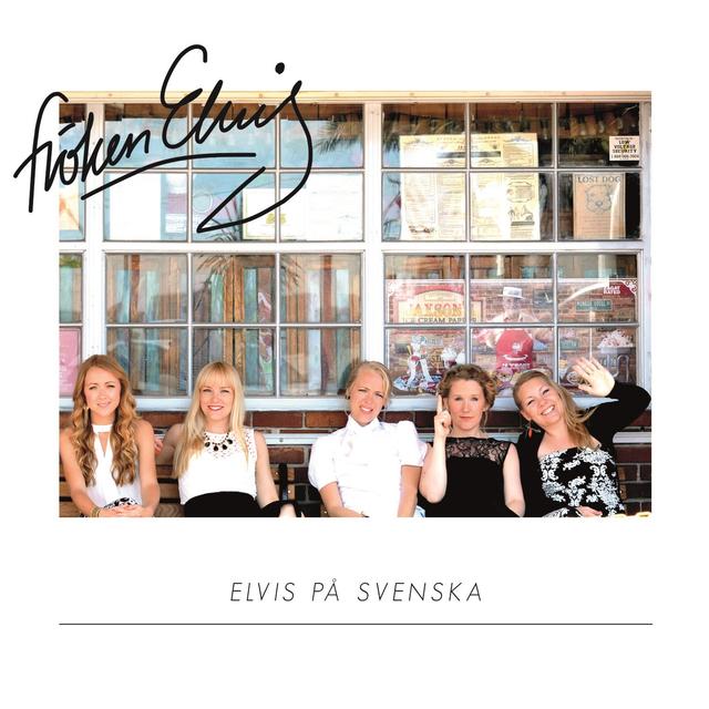 Album cover art for Elvis på svenska