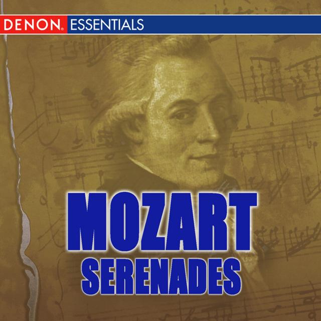 Album cover art for Mozart Serenades Nos. 4, 6, 9, 10, 11, 12 & 13