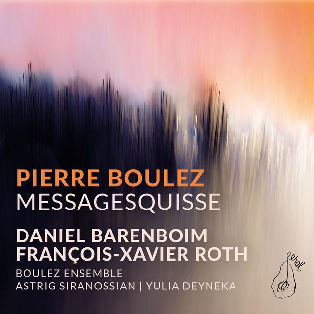 Album cover art for Boulez: Messagesquisse