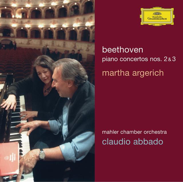 Album cover art for Beethoven : Piano Concertos Nos.2 & 3