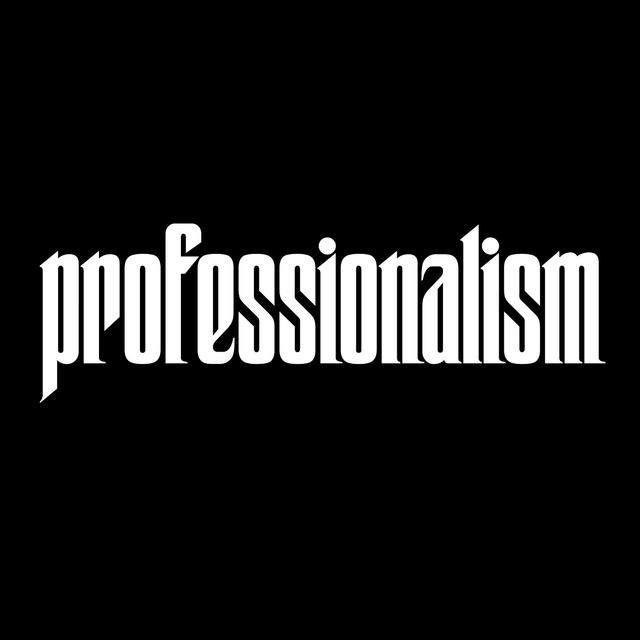 Album cover art for Professionalism