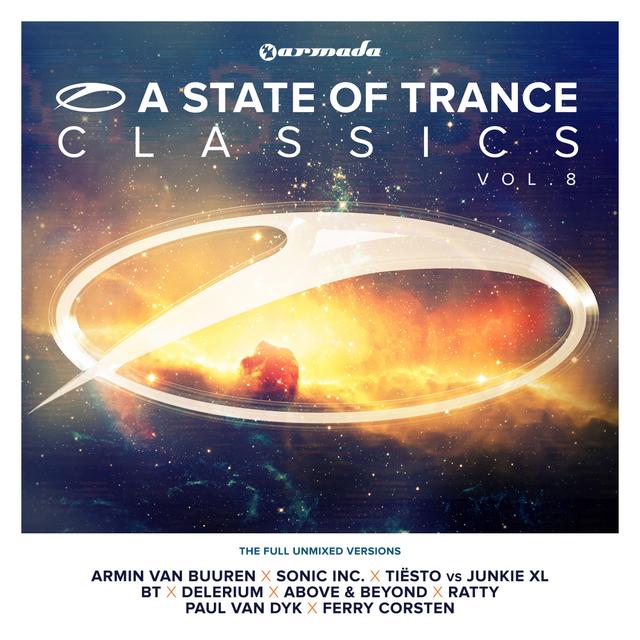 Album cover art for A State of Trance Classics Vol. 8