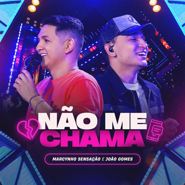 Album cover art for Não me Chama