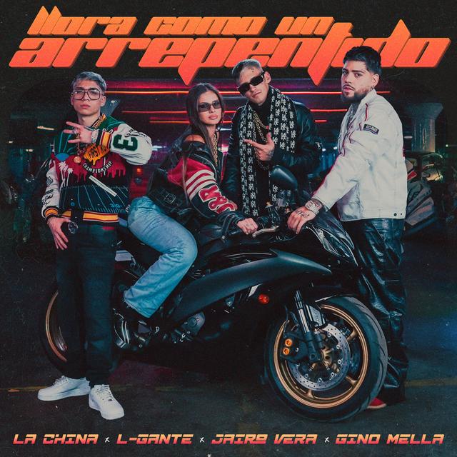 Album cover art for Llora Como Un Arrepentido