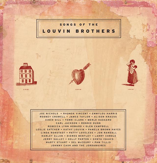 Album cover art for Livin', Lovin', Losin' - Songs Of The Louvin Brothers