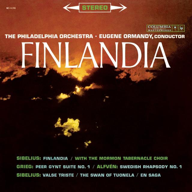 Album cover art for Sibelius: Finlandia, Op. 26; Valse Triste; The Swan Of Tuonela; En Saga, Op. 9 & Grieg: Peer Gynt Suite No. 1, Op. 46 - Sony Classical Originals