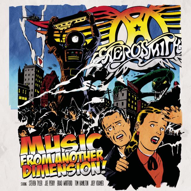 Album cover art for Music from Another Dimension!