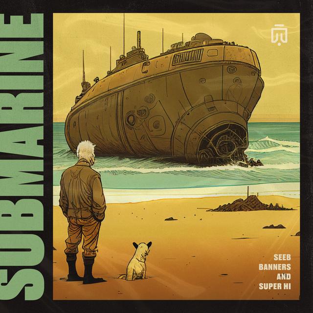 Album cover art for Submarine