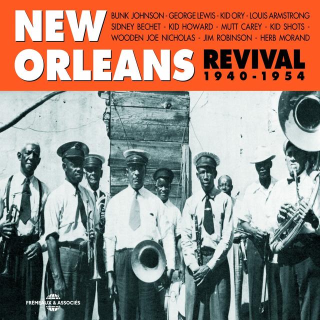 Album cover art for New-Orleans Revival 1940-1954