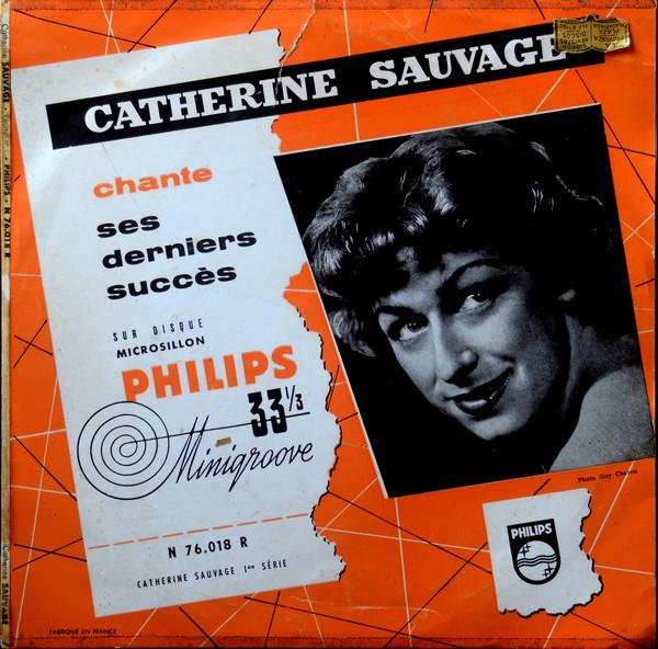 Album cover art for Catherine Sauvage Chante Ses Derniers Succès