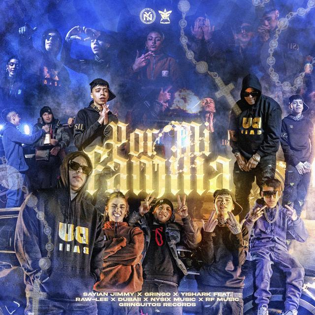 Album cover art for Por Mi Familia