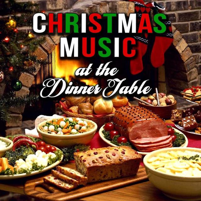 Album cover art for Christmas Music At The Dinner Table