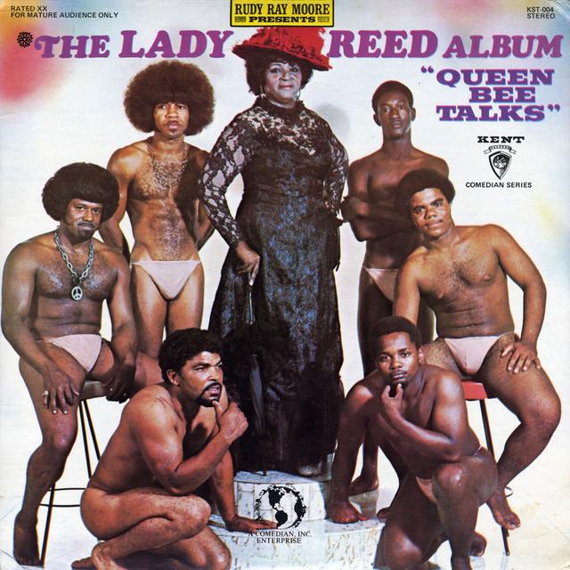 Album cover art for Rudy Ray Moore Presents . . . The Lady Reed Album - Queen Bee Talks