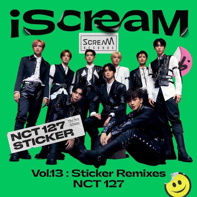 Album cover art for iScreaM Vol. 13 : Sticker Remixes