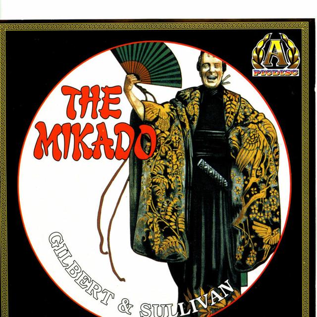 Album cover art for Gilbert & Sullivan: The Mikado