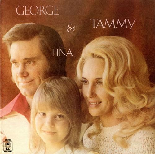 Album cover art for George & Tammy & Tina