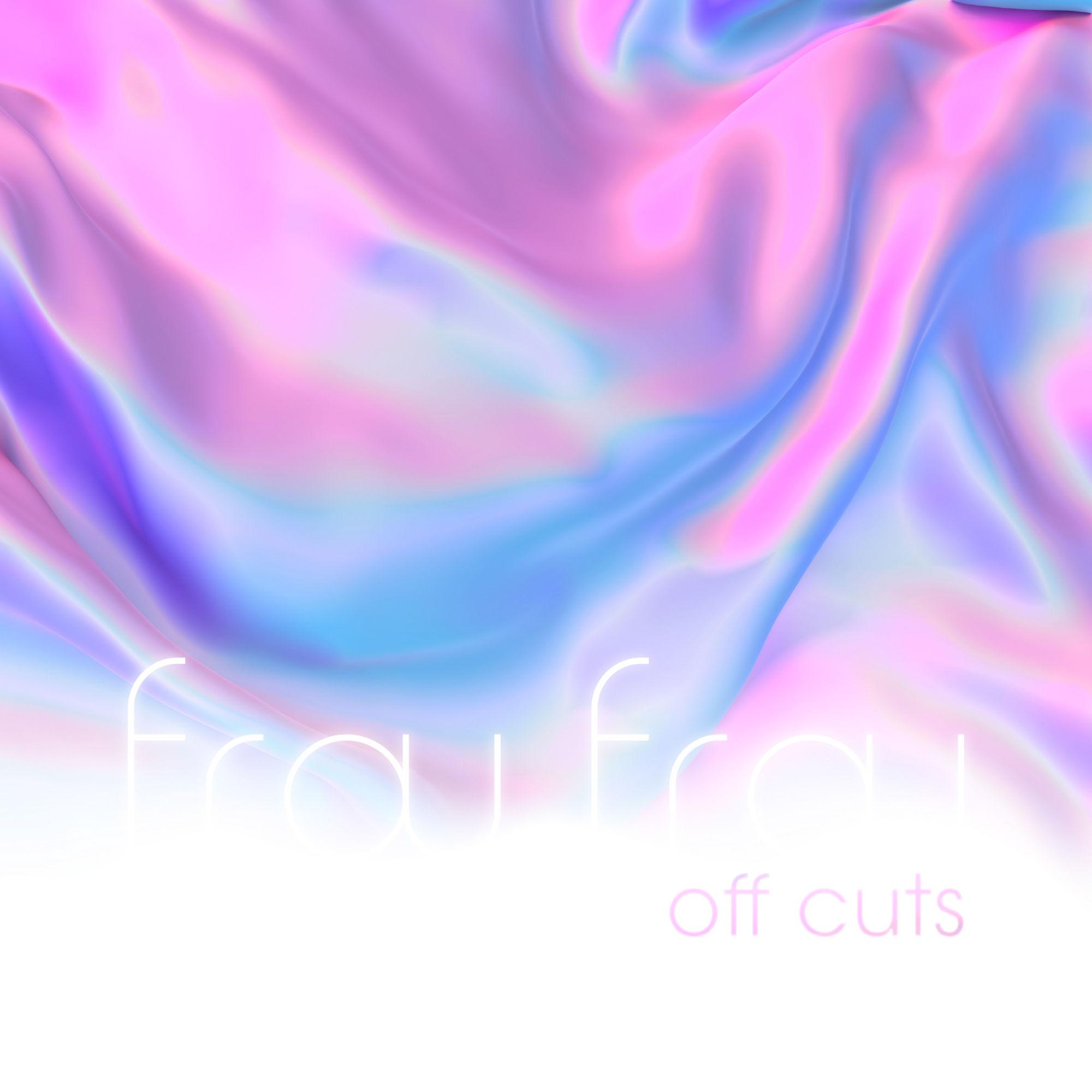 Lyric cover art as blurred background