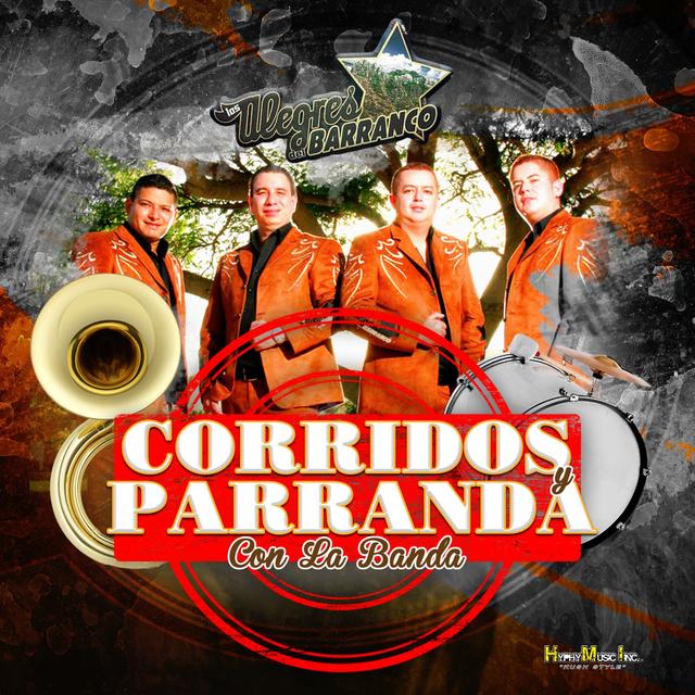 Album cover art for Corridos y Parranda Con La Banda