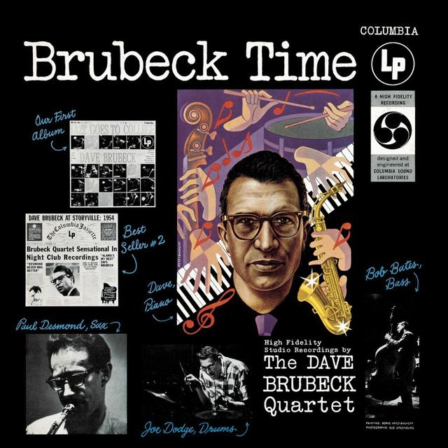 Album cover art for Brubeck Time