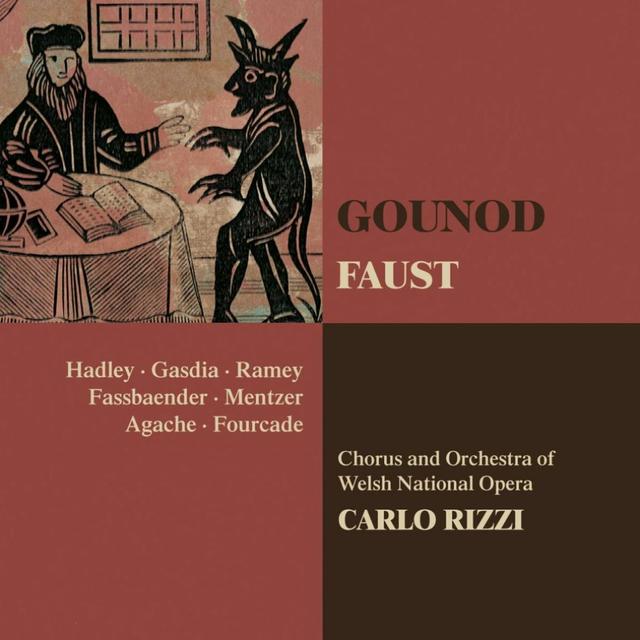 Album cover art for Gounod: Faust