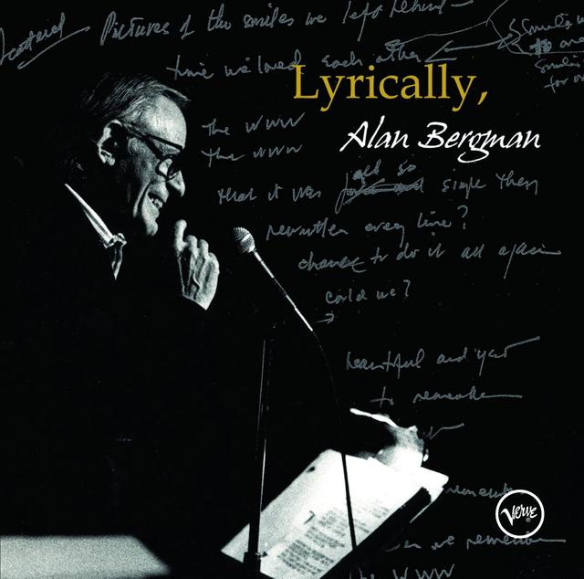 Album cover art for Lyrically, Alan Bergman