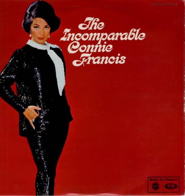 Album cover art for The Incomparable Connie Francis