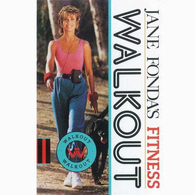 Album cover art for Jane Fonda's Fitness Walkout