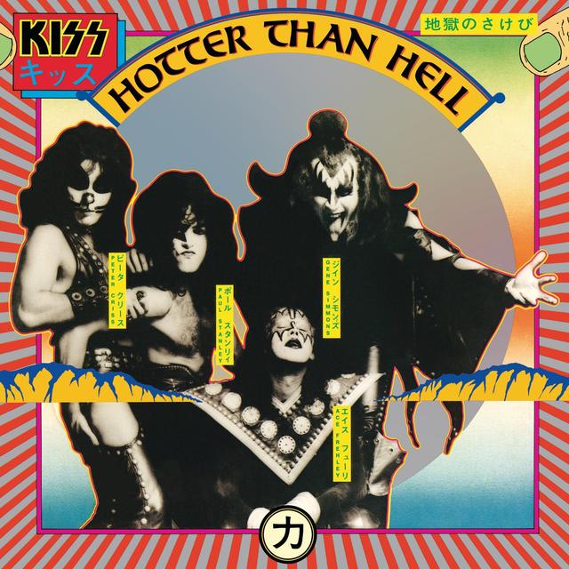 Album cover art for Hotter Than Hell