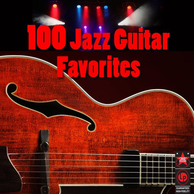 Album cover art for 100 Jazz Guitar Favorites