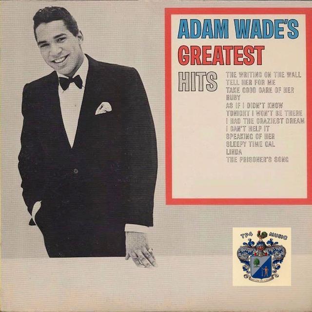 Album cover art for Adam Wades Greatest Hits