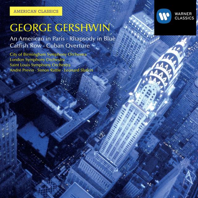 Album cover art for Rhapsody In Blue: Best Of Gershwin