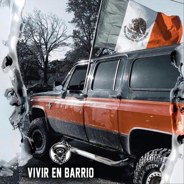 Album cover art for Vivir en Barrio