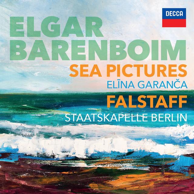 Album cover art for Elgar: Sea Pictures. Falstaff