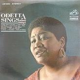 Album cover art for Odetta Sings of Many Things