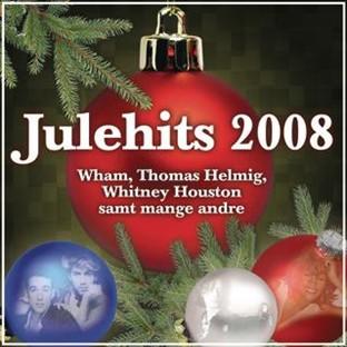 Album cover art for Julehits 2008