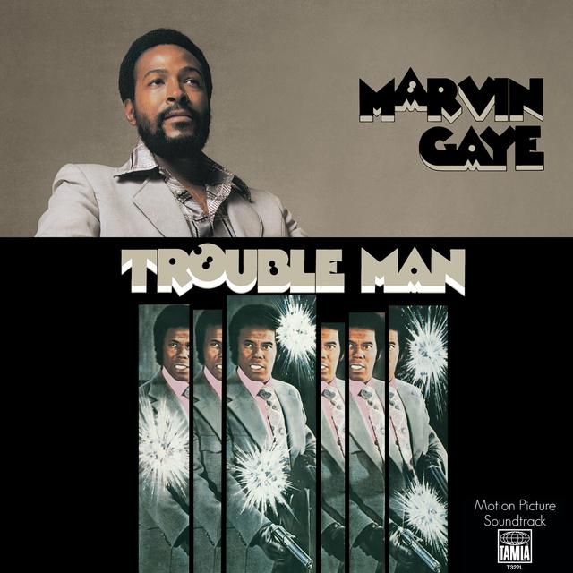 Album cover art for Trouble Man