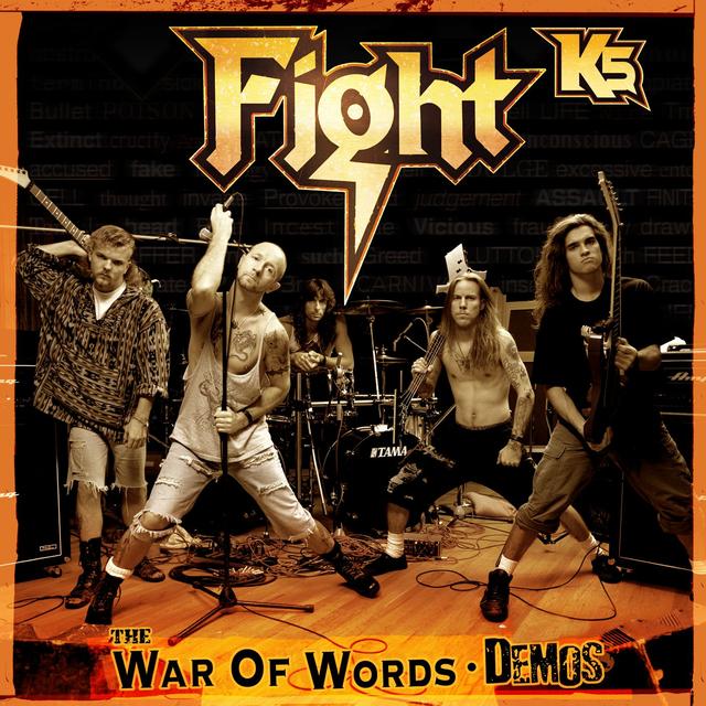 Album cover art for The War Of Words Demos