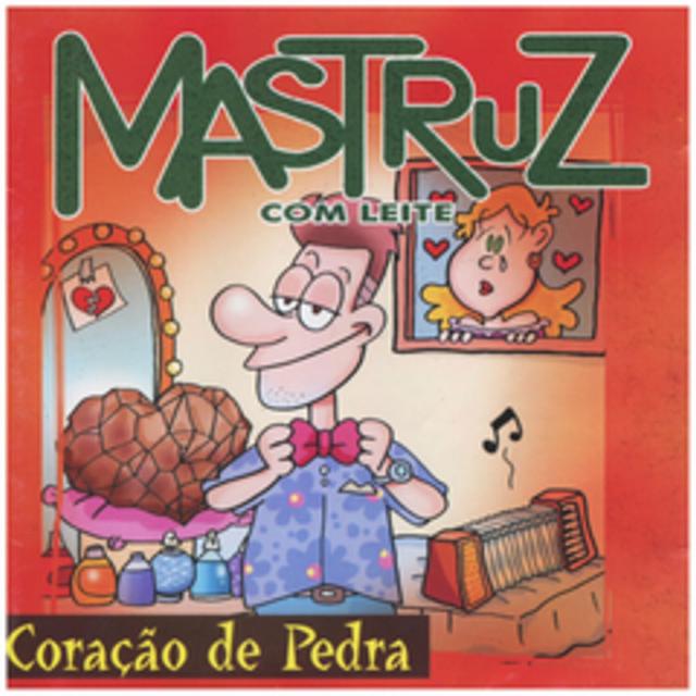 Album cover art for Coração de Pedra