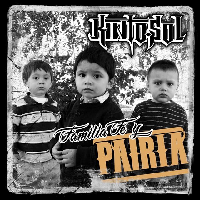 Album cover art for Familia, Fe y Patria