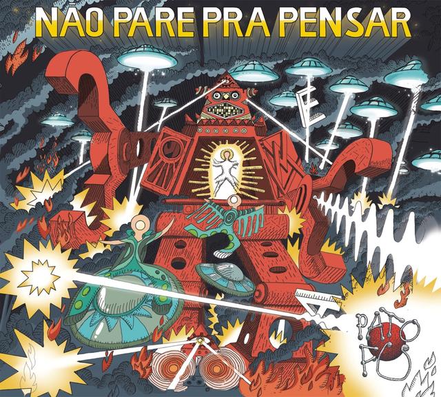 Album cover art for Não Pare Pra Pensar