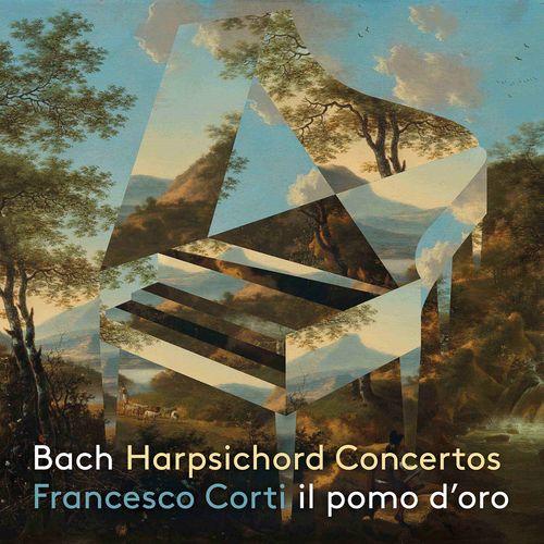 Album cover art for Bach: Harpsichord Concertos