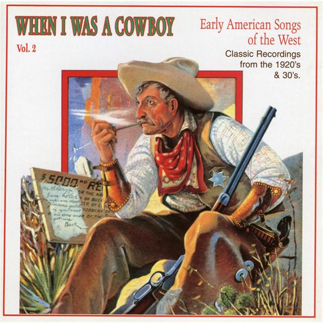 Album cover art for When I Was A Cowboy, Vol. 2